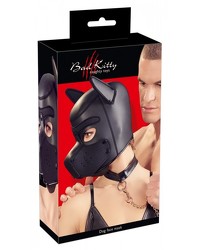 Bad Kitty: Hundemaske, schwarz